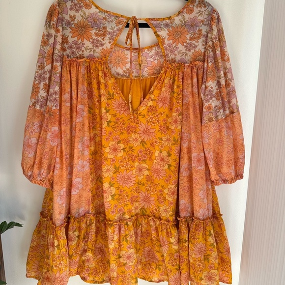 American Eagle Ruffled Tiered Mini Sundress - Picture 5 of 6